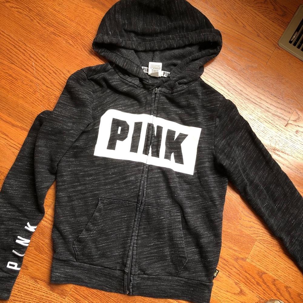 Pink Brand Zip-up Hoodie